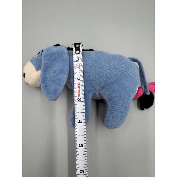 Disney Eeyore & Tigger Plush Rattles 5-6” Stuffed Animals No Tag - Picture 6 of 9
